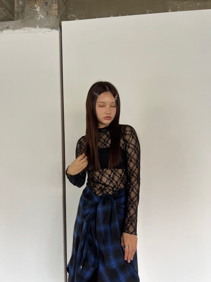 Bricklane - Korean Women Fashion - #pursuepretty - Terry Lace Long Skirt - 9