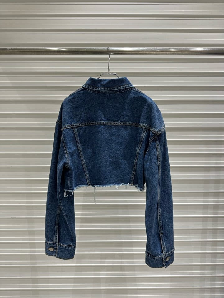 Bricklane - Korean Women Fashion - #romanticstyle - Denim Jacket - 2