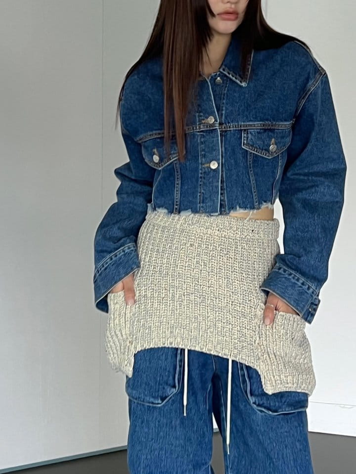 Bricklane - Korean Women Fashion - #shopsmall - Denim Jacket - 3