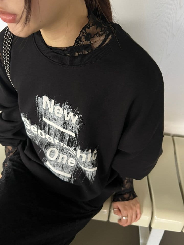 Bricklane - Korean Women Fashion - #vintageinspired - Ink Sweatshirt - 4