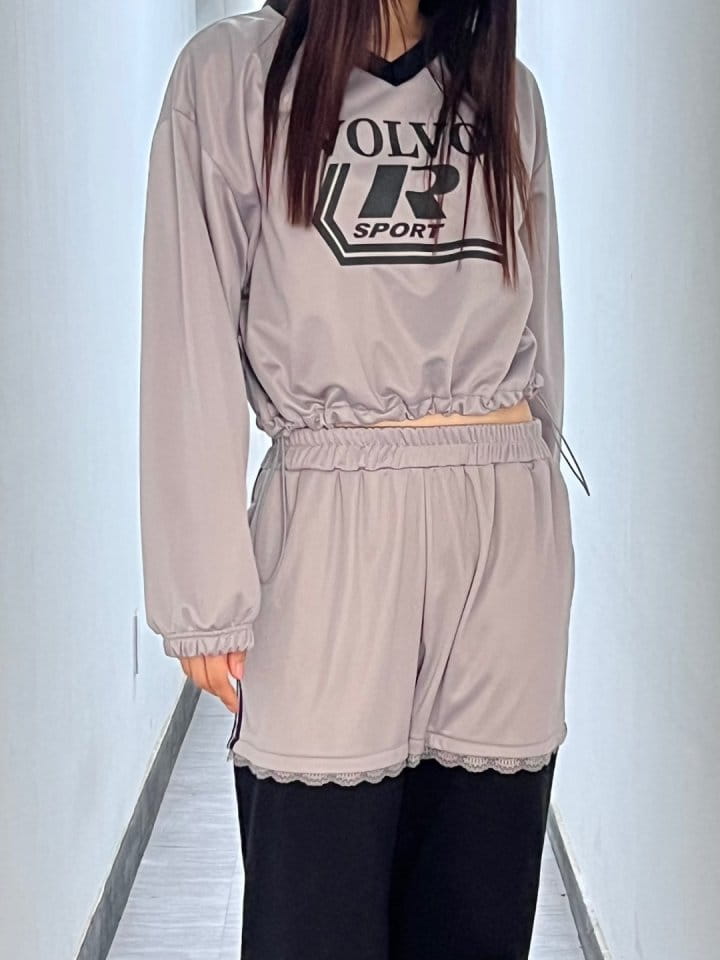 Bricklane - Korean Women Fashion - #womensfashion - Ball Fleece Judge Tee - 11