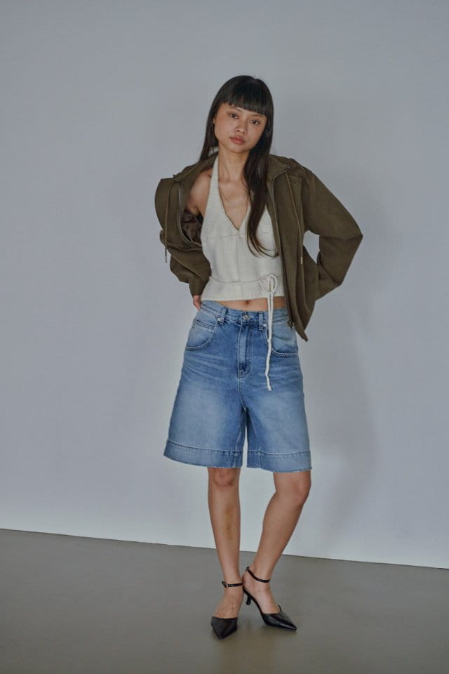 Charlotte - Korean Women Fashion - #momslook - 957 Bumuda Jeans - 11