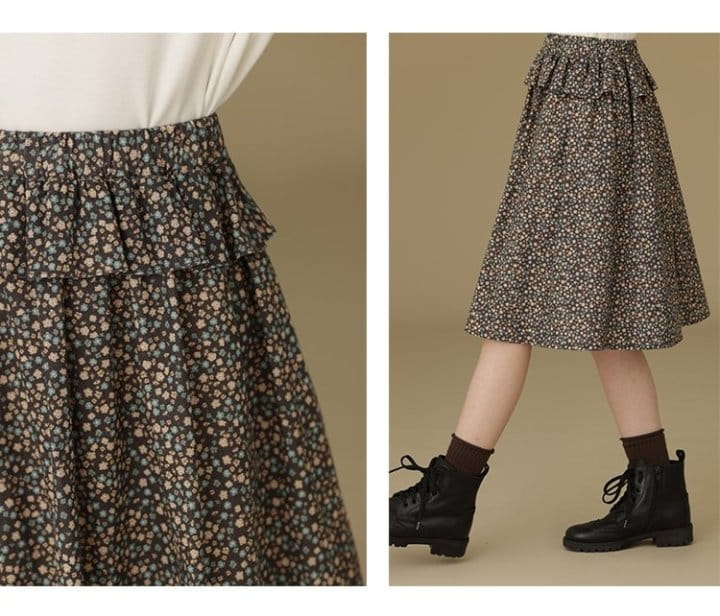 Ciel De Maman - Korean Children Fashion - #stylishchildhood - Sun Small Midi Skirt - 4