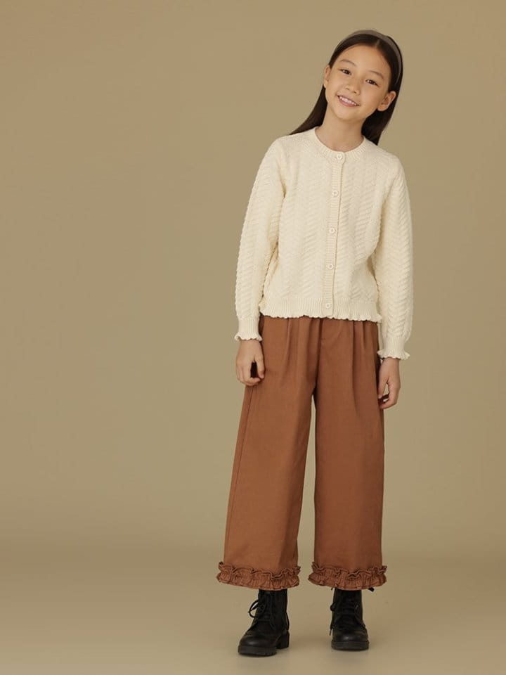 Ciel De Maman - Korean Children Fashion - #designkidswear - Frill Pants - 9