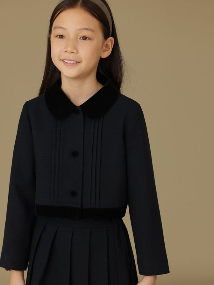 Ciel De Maman - Korean Children Fashion - #designkidswear - Velvet Jacket - 10