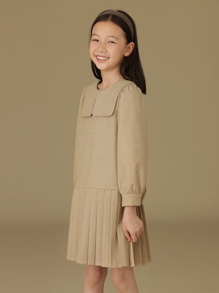 Ciel De Maman - Korean Children Fashion - #discoveringself - Pleats School One-piece - 11