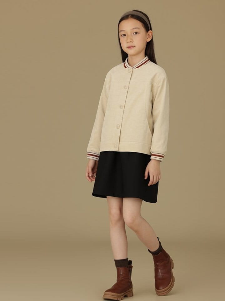 Ciel De Maman - Korean Children Fashion - #discoveringself - Corduroy Baseball Jumper - 9