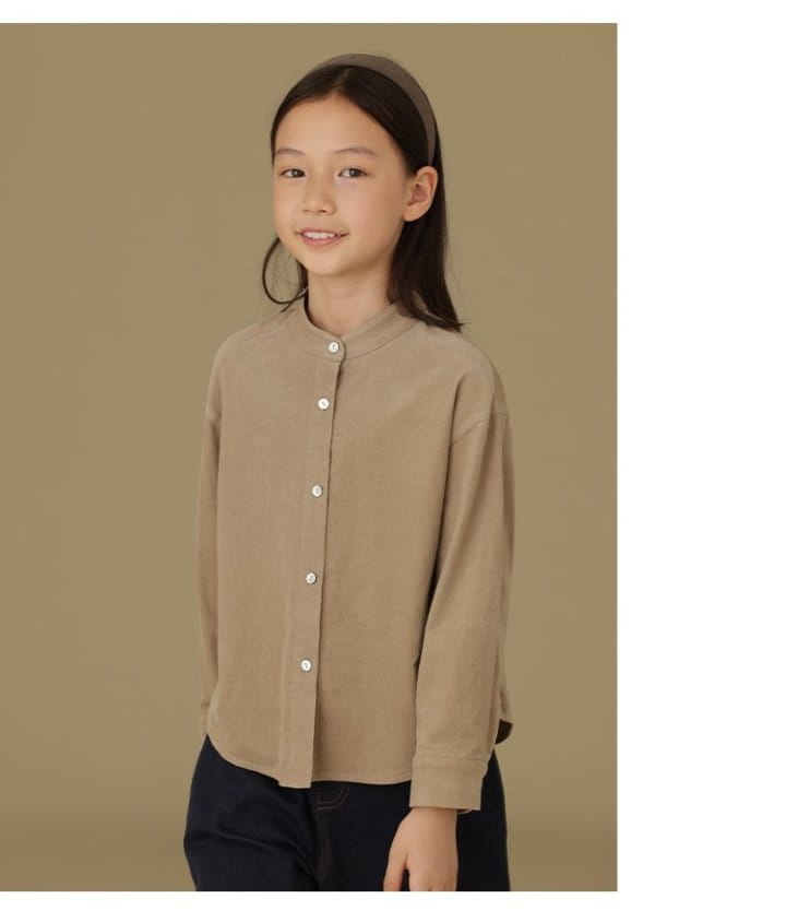 Ciel De Maman - Korean Children Fashion - #discoveringself - Cordutoy Shirt - 8