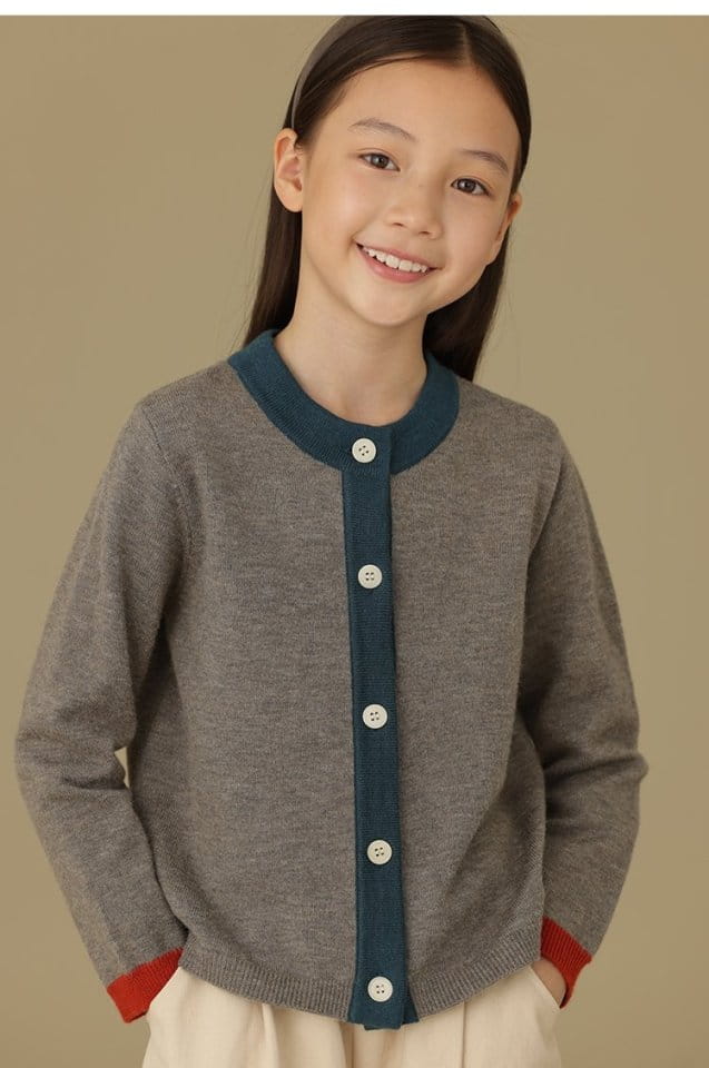 Ciel De Maman - Korean Children Fashion - #discoveringself - Color Cardigan - 5