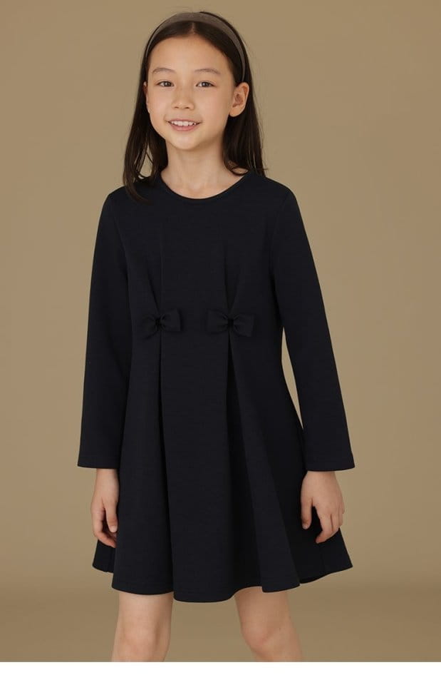 Ciel De Maman - Korean Children Fashion - #discoveringself - Ribbon Span One-piece