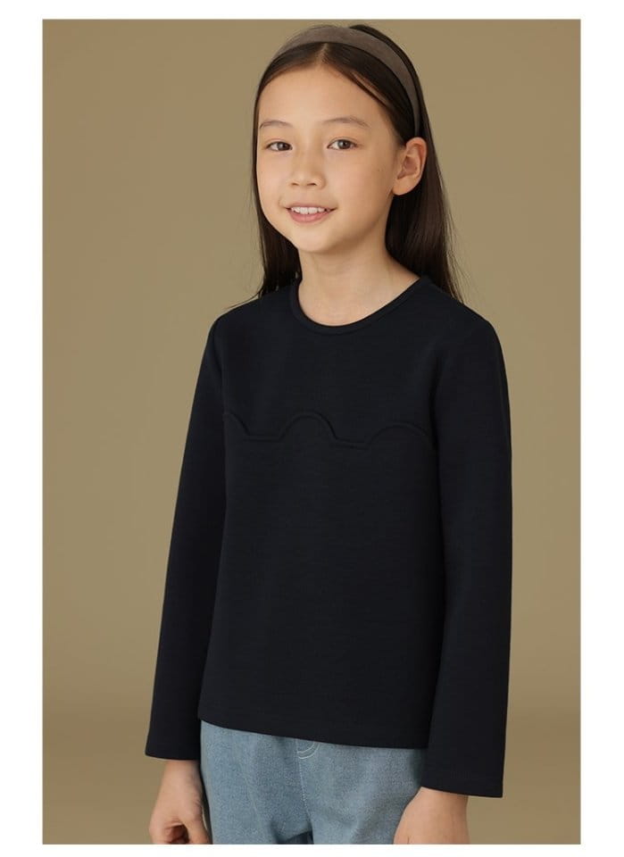 Ciel De Maman - Korean Children Fashion - #discoveringself - Wave Span Tee - 4