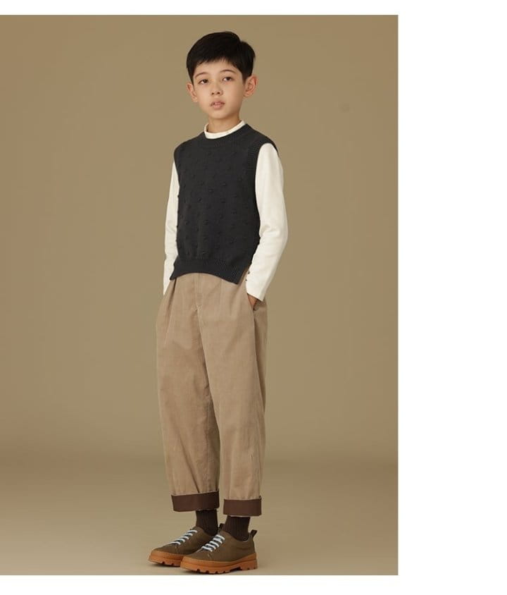 Ciel De Maman - Korean Children Fashion - #kidsshorts - Corduroy Pants - 8