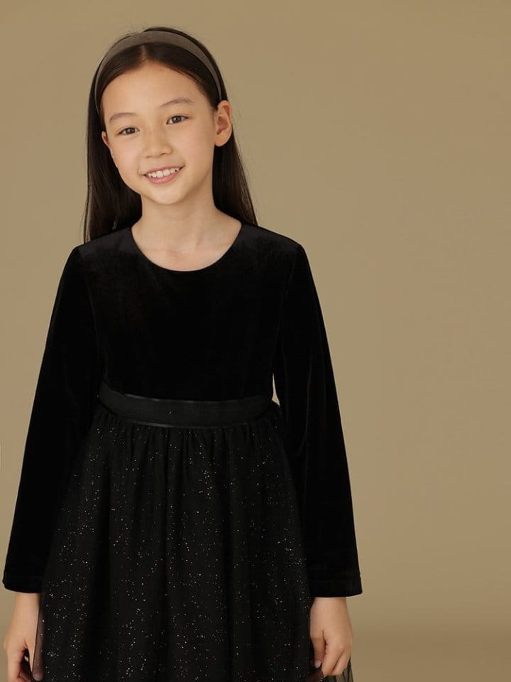 Ciel De Maman - Korean Children Fashion - #kidsshorts - Velvet Sha One-piece - 11