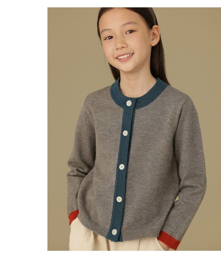 Ciel De Maman - Korean Children Fashion - #kidsstore - Color Cardigan - 8