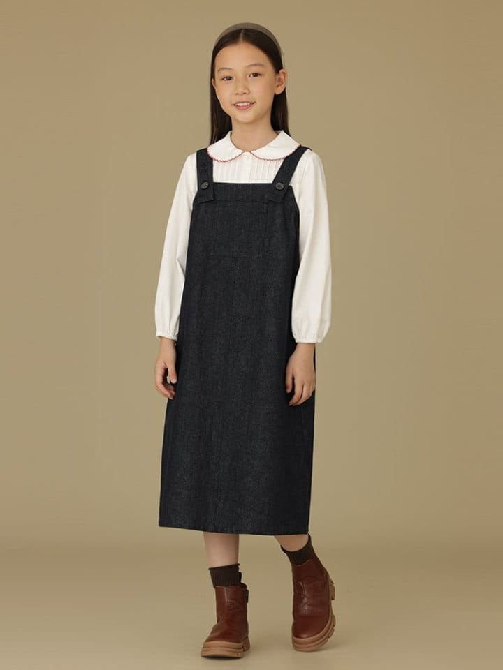 Ciel De Maman - Korean Children Fashion - #kidzfashiontrend - Casual Dungarees Skirt - 8