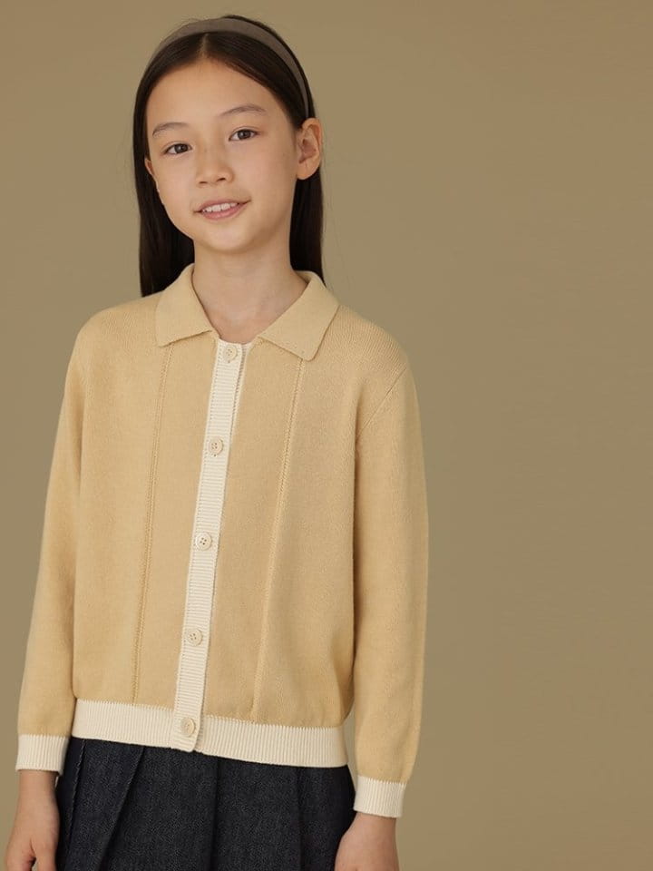 Ciel De Maman - Korean Children Fashion - #littlefashionista - Two Tone Cardigan - 6