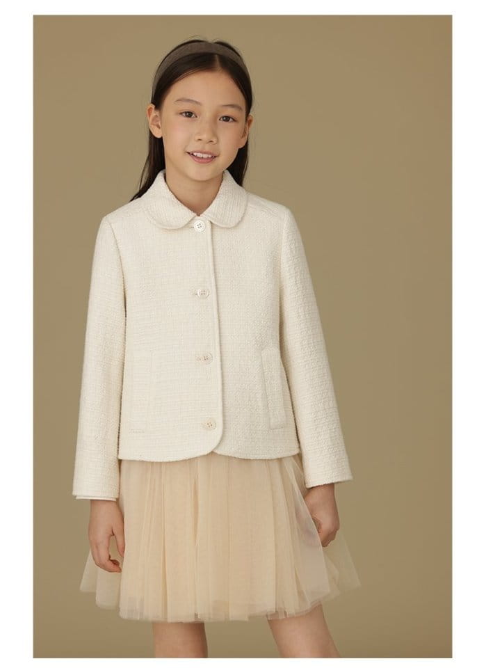 Ciel De Maman - Korean Children Fashion - #Kfashion4kids - Doll Neck Jacket - 4