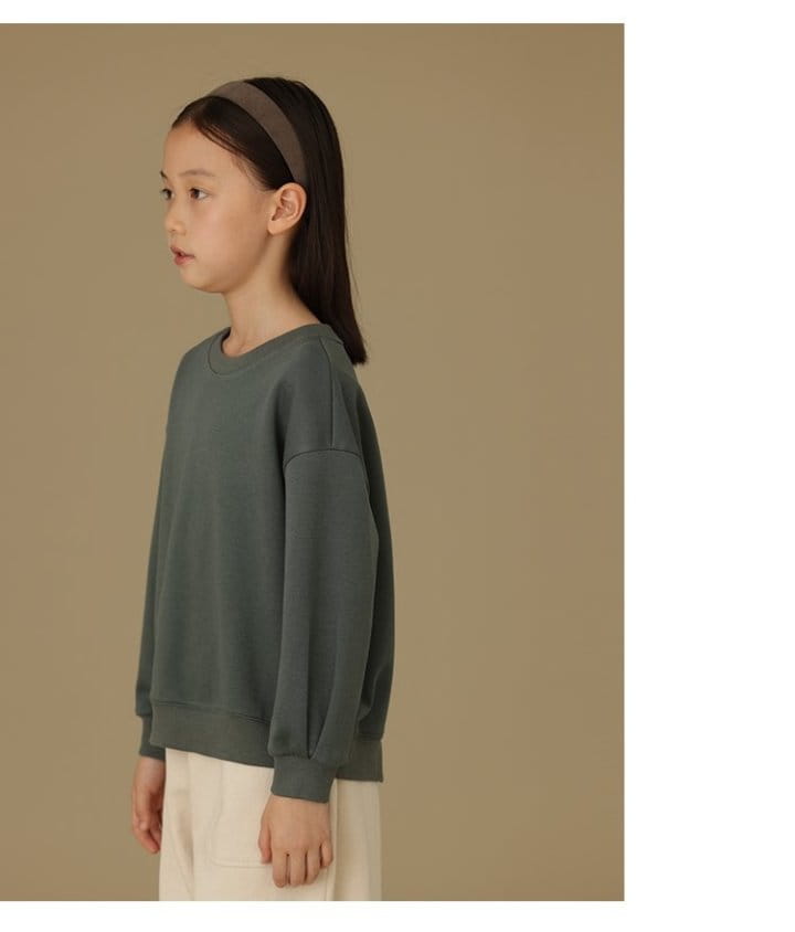 Ciel De Maman - Korean Children Fashion - #littlefashionista - Unbal Back Slit Sweatshirt - 7