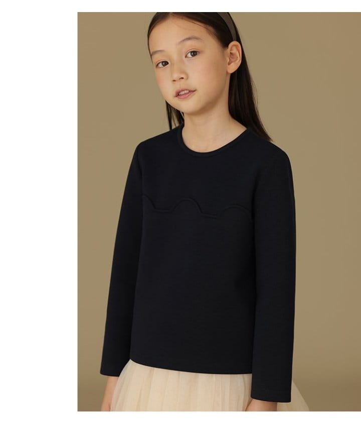 Ciel De Maman - Korean Children Fashion - #littlefashionista - Wave Span Tee - 9