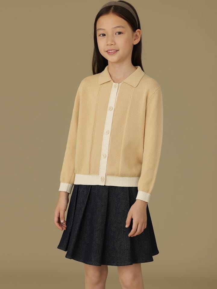 Ciel De Maman - Korean Children Fashion - #magicofchildhood - Two Tone Cardigan - 7