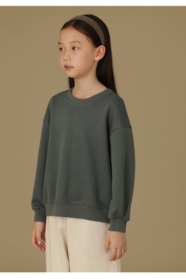 Ciel De Maman - Korean Children Fashion - #magicofchildhood - Unbal Back Slit Sweatshirt - 8