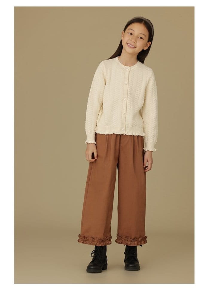 Ciel De Maman - Korean Children Fashion - #magicofchildhood - Frill Pants - 4