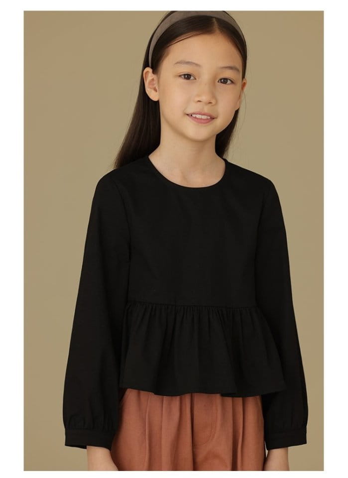 Ciel De Maman - Korean Children Fashion - #minifashionista - Frill Short Blosue - 3