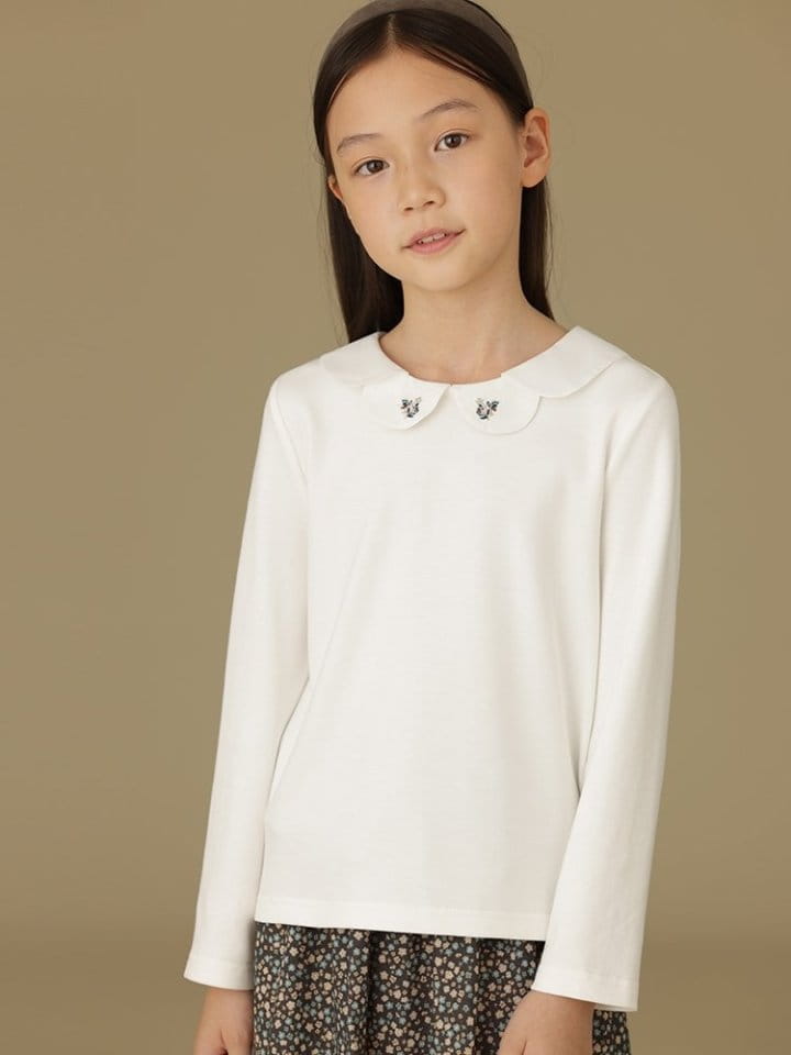 Ciel De Maman - Korean Children Fashion - #minifashionista - Embroidery Blouse - 10