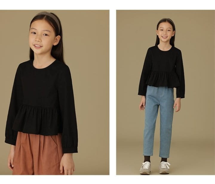 Ciel De Maman - Korean Children Fashion - #minifashionista - Frill Short Blosue - 4