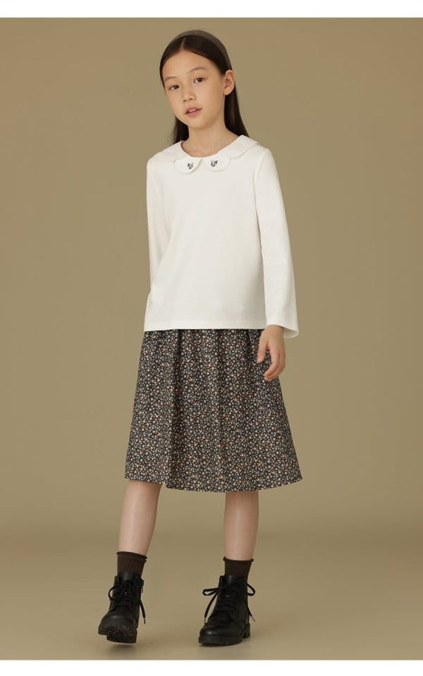 Ciel De Maman - Korean Children Fashion - #stylishchildhood - Sun Small Midi Skirt - 3