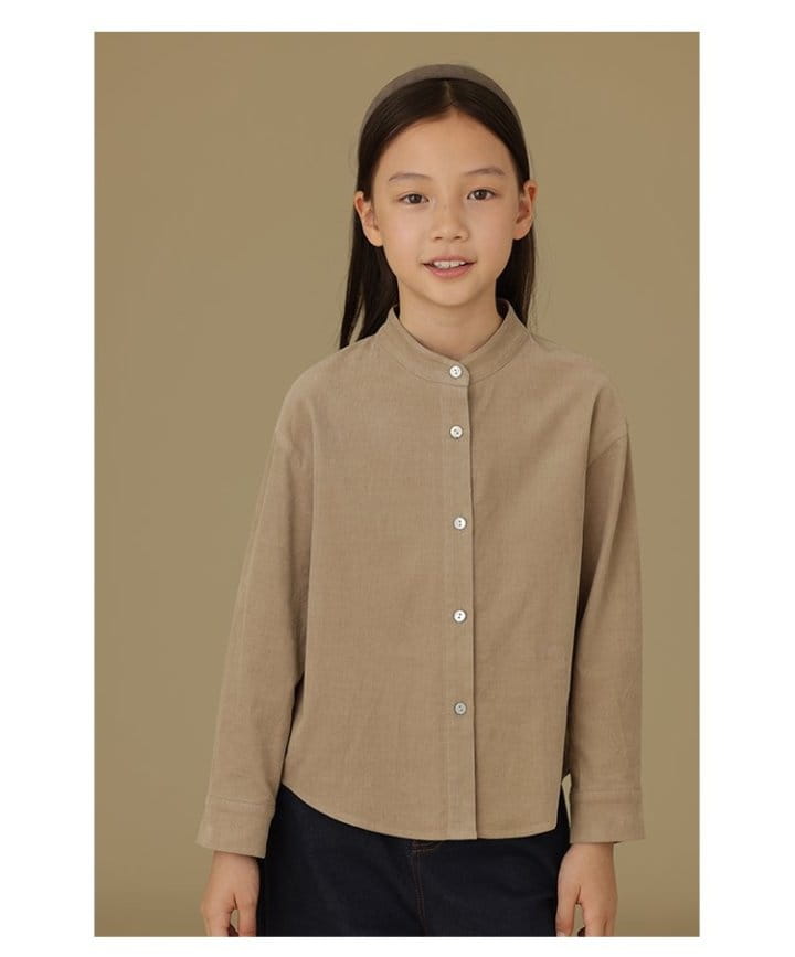 Ciel De Maman - Korean Children Fashion - #todddlerfashion - Cordutoy Shirt - 2