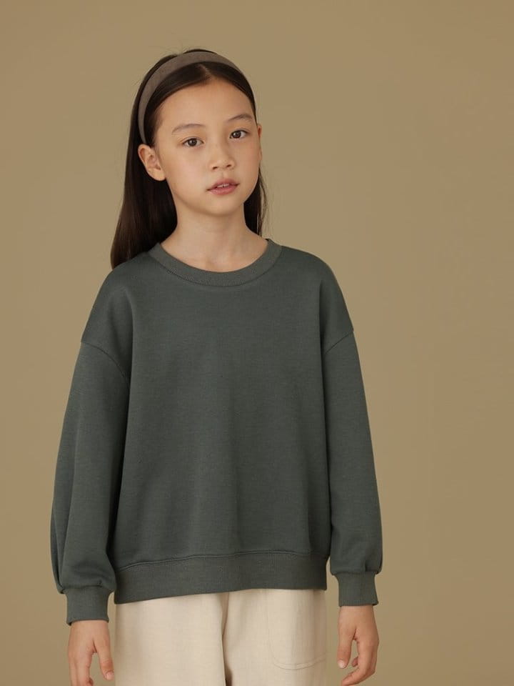 Ciel De Maman - Korean Children Fashion - #todddlerfashion - Unbal Back Slit Sweatshirt - 11