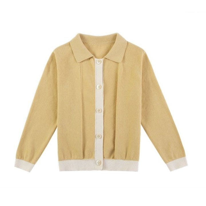 Ciel De Maman - Korean Children Fashion - #toddlerclothing - Two Tone Cardigan - 11