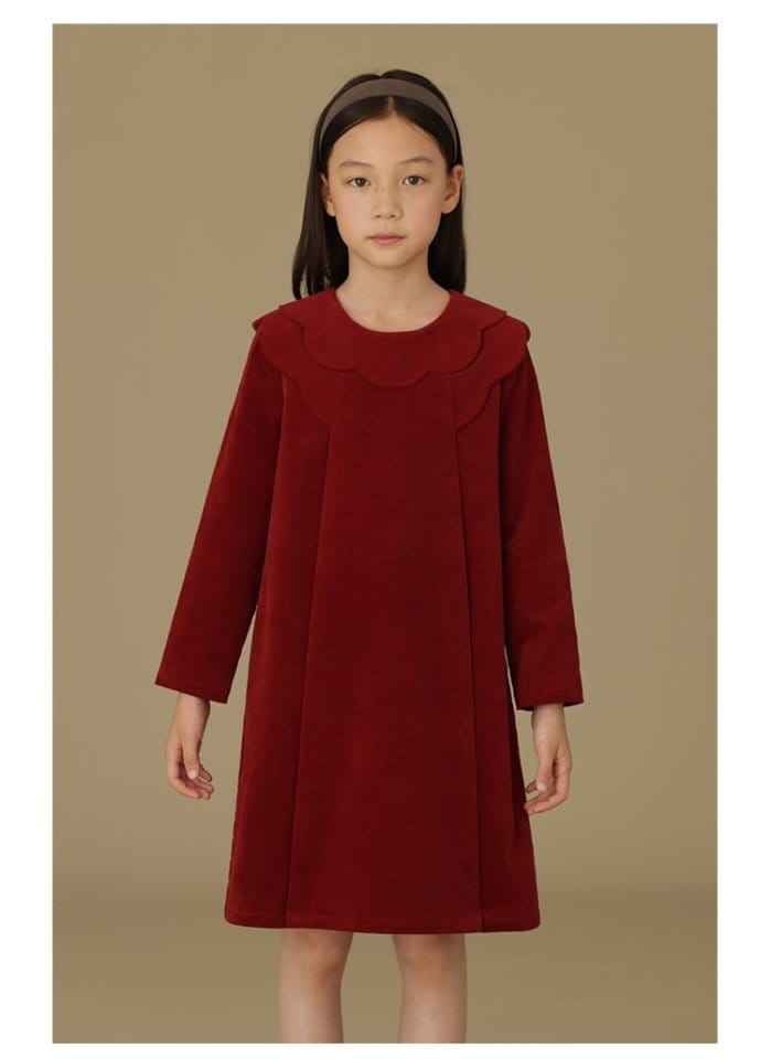 Ciel De Maman - Korean Children Fashion - #todddlerfashion - Cloud Neck One-piece - 4