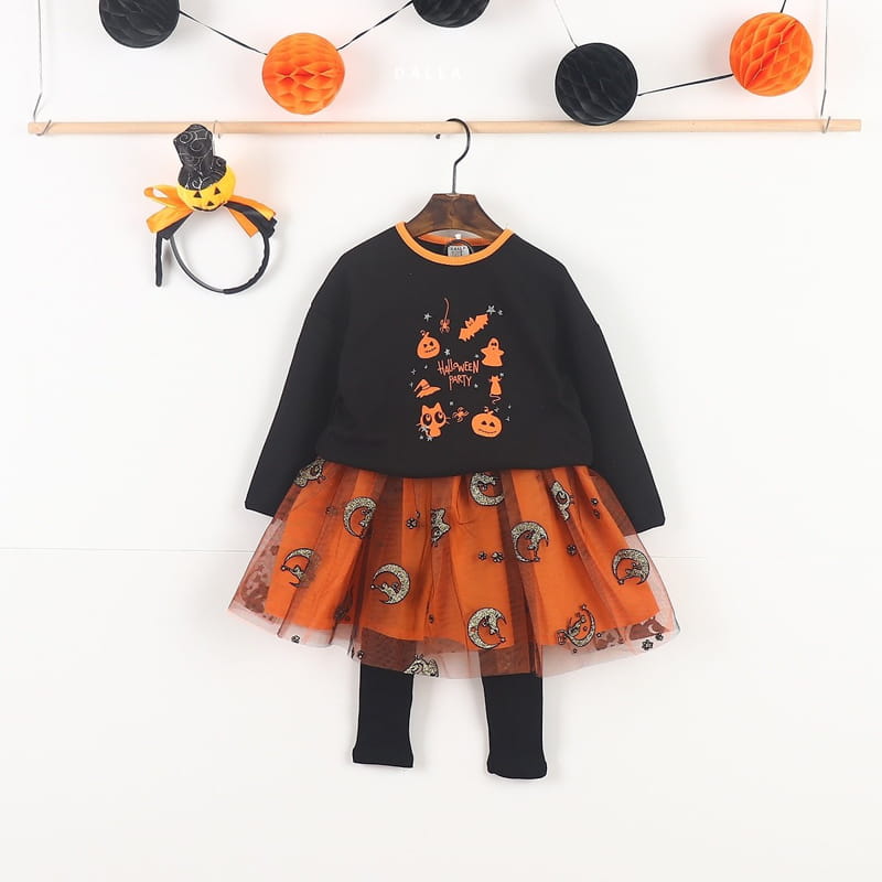 Dalla - Korean Children Fashion - #todddlerfashion - Kitty Sha Skirt Leggings - 11