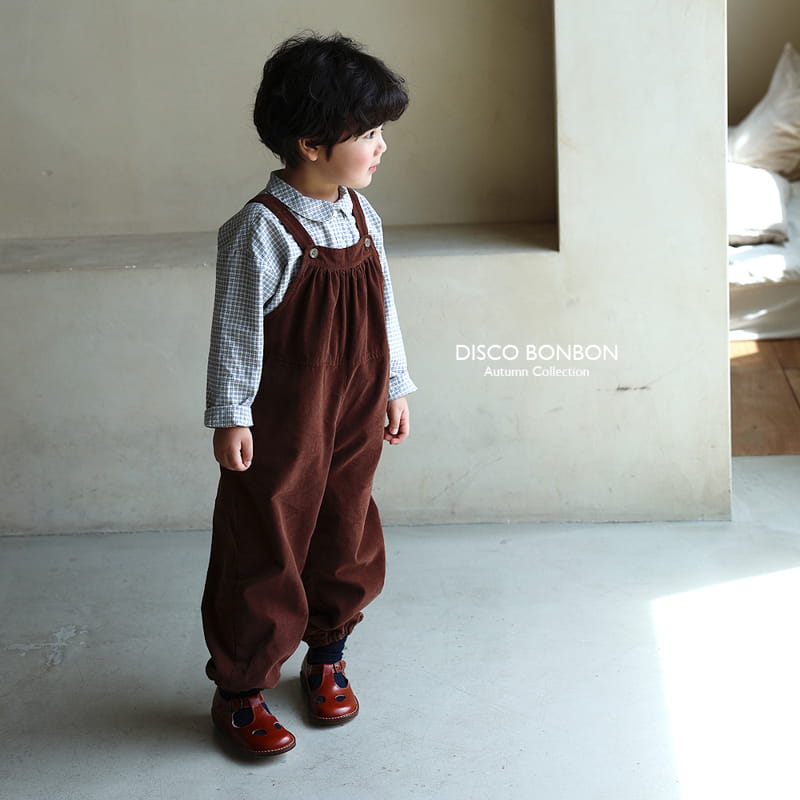 Disco Bonbon - Korean Children Fashion - #Kfashion4kids - Caramel Overalls - 9