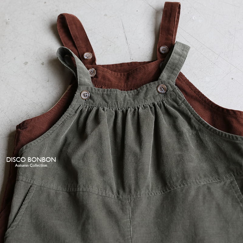 Disco Bonbon - Korean Children Fashion - #childofig - Caramel Overalls