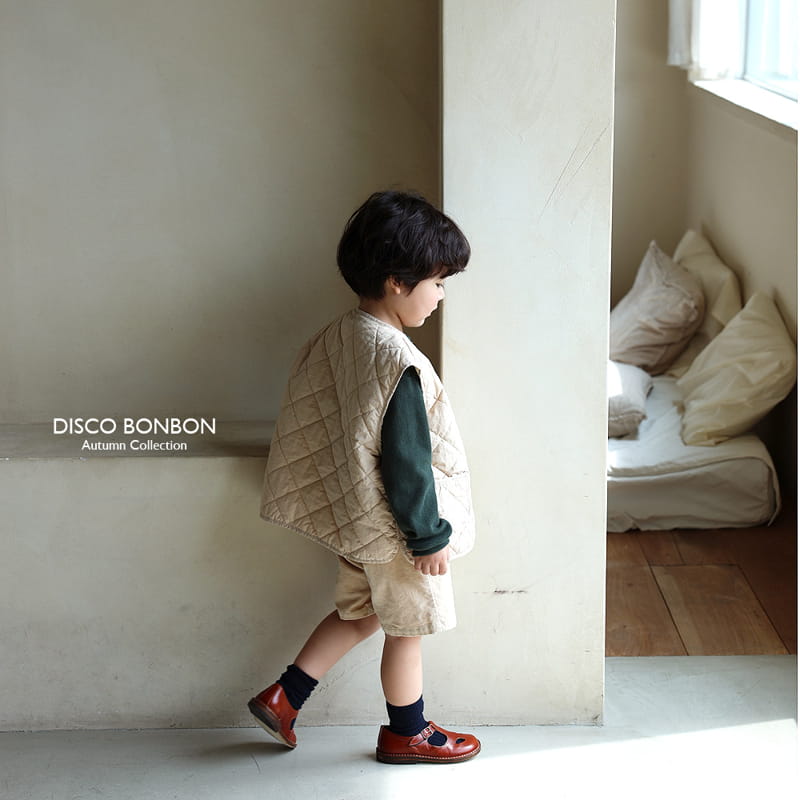 Disco Bonbon - Korean Children Fashion - #childofig - Point Waffle Tee - 5