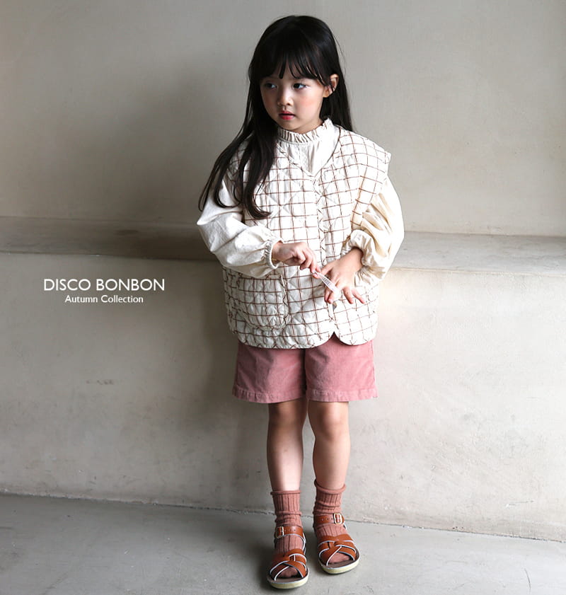 Disco Bonbon - Korean Children Fashion - #childofig - Toy Quilting Vest - 2