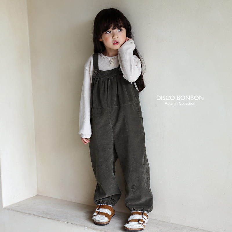 Disco Bonbon - Korean Children Fashion - #designkidswear - Caramel Overalls - 3