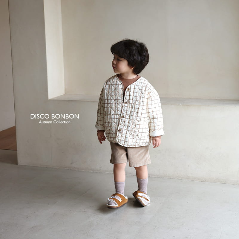 Disco Bonbon - Korean Children Fashion - #designkidswear - Cheple Quilting Jumper - 9