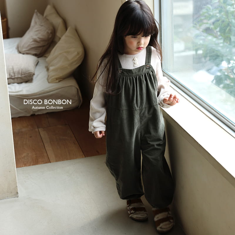 Disco Bonbon - Korean Children Fashion - #designkidswear - Caramel Overalls - 4