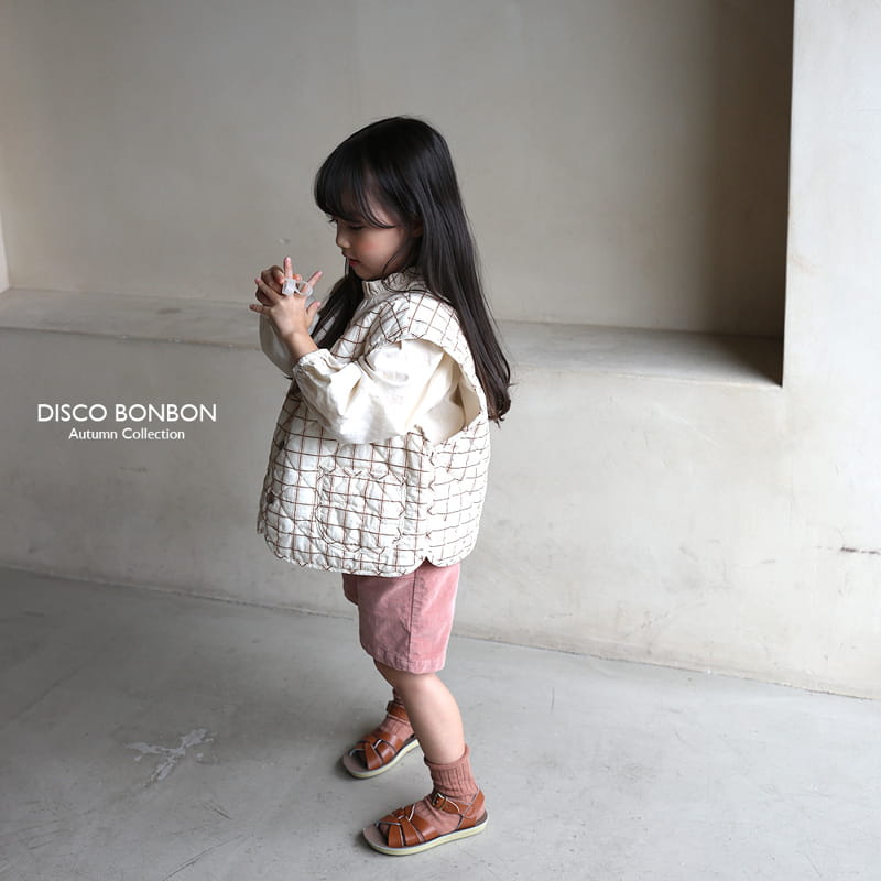 Disco Bonbon - Korean Children Fashion - #fashionkids - Toy Quilting Vest - 6