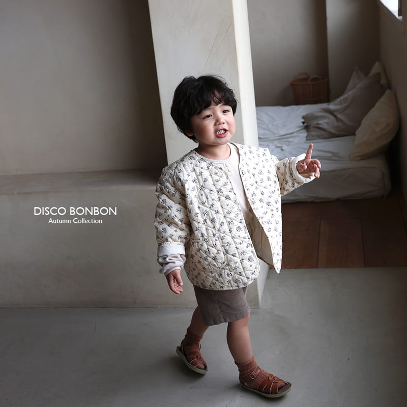 Disco Bonbon - Korean Children Fashion - #kidsshorts - Cheple Quilting Jumper - 12