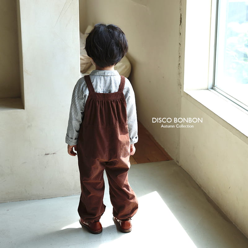 Disco Bonbon - Korean Children Fashion - #magicofchildhood - Caramel Overalls - 11