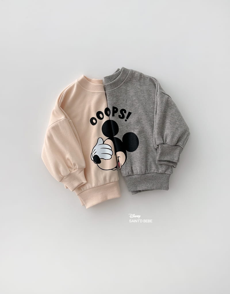 Dsaint - Korean Baby Fashion - #babyfashion - Oops M Sweatshirt