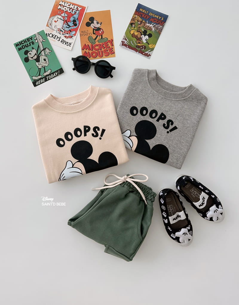 Dsaint - Korean Baby Fashion - #babyfever - Oops M Sweatshirt - 2