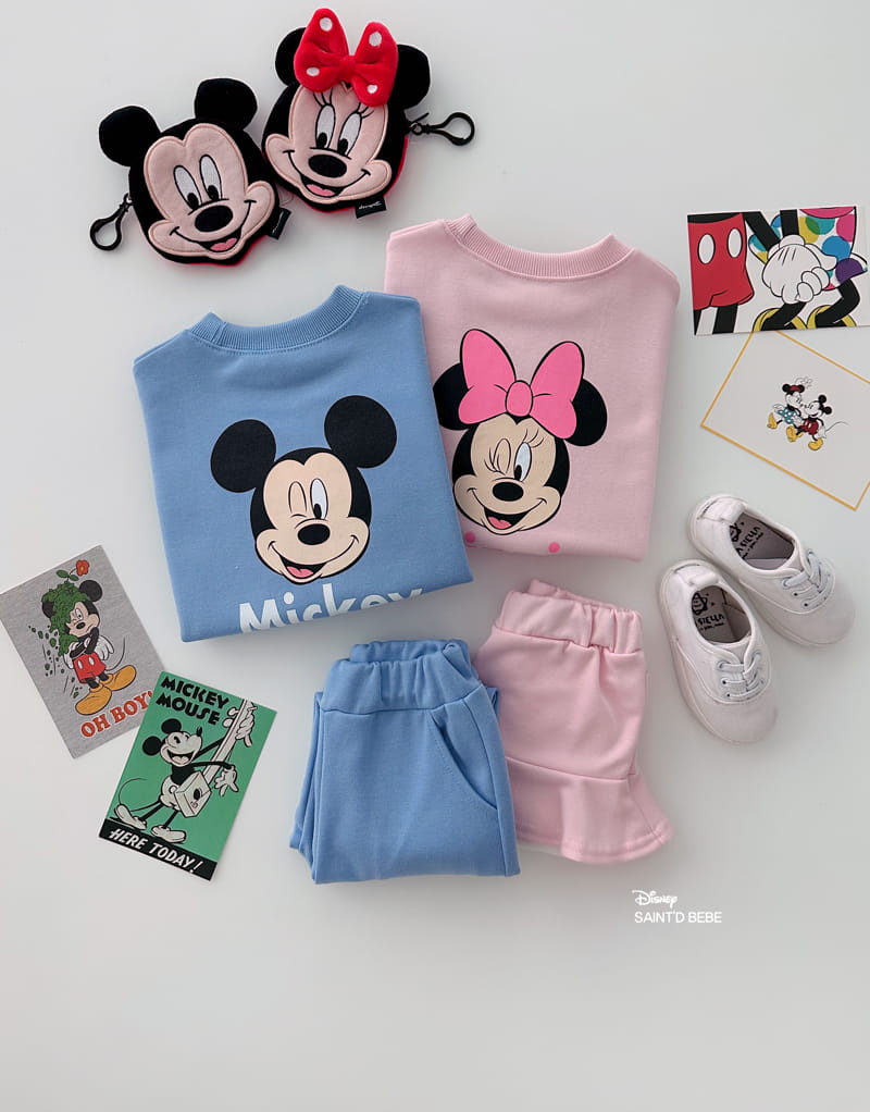 Dsaint - Korean Baby Fashion - #babylifestyle - Wrink Minnie Set - 2