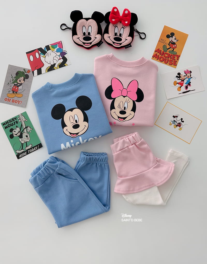 Dsaint - Korean Baby Fashion - #babyoninstagram - Wrink Minnie Set - 3