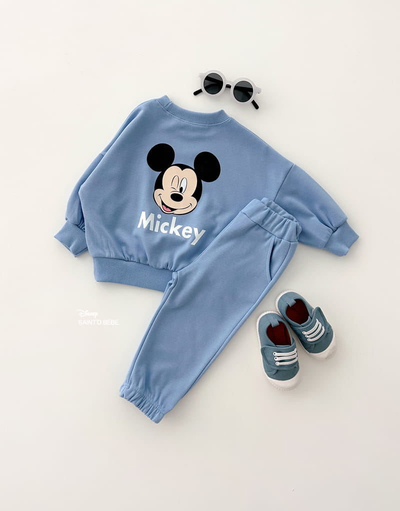 Dsaint - Korean Baby Fashion - #babyoutfit - Wrink Minnie Set - 5